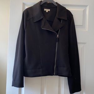 Max Studio Women’s Moto Jacket Black Size M: Good Condition